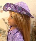 18 Inch Doll Clothes - Handmade Coat And Hat Fits American Girl Type Dolls
