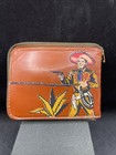 Rare Vintage 1950s The Cisco Kid   Pancho Wallet W Unused Id Card   Zipper  26