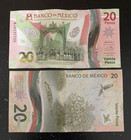 Mexico 20 Pesos 2022 Banknote World Paper Money Free Shipping   