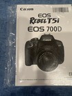 Original Canon Eos Rebel T5i 700d Dslr Camera Instruction Manual English Fr shp