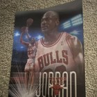 Michael Jordan Chicago Bulls Basketball Poster Print  Vertical  Multicolor