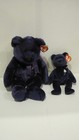 Rare 1997 98 Princess Diana Ty Original Beanie Baby   Buddy Purple Bear Vintage
