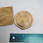 Vintage Max Factor Hollywood Gold Swirl Compact