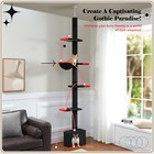Pawz Road Gothic Floor To Ceiling Cat Tree Tower Scratching Post Condo Furniture