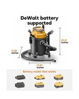 Cordless Shop Vacuum Wet dry  For Dewalt 20v Max Battery  5 2-gallon Battery    