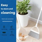 Small Broom And Dustpan Set  Household Mini White