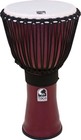 Toca Freestyle Ii Rope-tuned Djembe 9 In  Deep Red