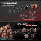 Adjustable Dumbbell Set 2x 25lb Dumbbell For Men   Women Body Building Training