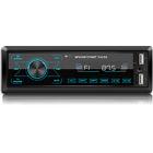 Stereo Radio Single 1din Bluetooth Car Mp3 Player Audio Fm Aux In-dash Head Unit
