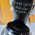 C 1938-1942 Ernst Leitz Wetzlar Microscope No  448794 Antique German W  Case Par