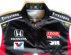 2013 James Jake   s  16 Rahal Letterman Men   s Large Izod Indycar Acorn Crew Shirt