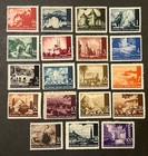 Travelstamps  1941 Croatia Stamps Scott  30-48 - Wwii Mint Mogh