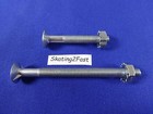 8 New Mounting Bolts   Nuts Kit Quad Roller Skates Speed Jam