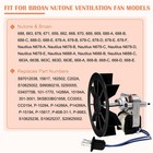 Bp27 Fan Motor Replacement For Nutone Broan Model 678  688 