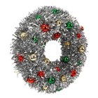 Christmas Wreath Front Door Decoration Wreath Winter Garland Artificial Wreath