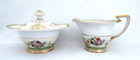 Noritake Japan Sabina Creamer   Sugar Bowl W  Lid 