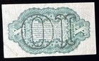 1863 Washington Third Issue 10 Cent Fractional Currency Note Fr  1255