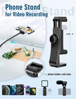 Phone Tripod  86  Tall Tripod For Iphone With Flexible Gooseneck 86 Inch Black