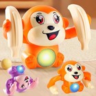 Electric Rolling Monkey Light Music Puzzle Sound Preschool Education Kids Toy