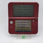 New Nintendo 3ds Xl Handheld Game Console Only Red-001 Red black