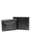 Montblanc Passport Holder Black Leather 131262 Soft Leather 5937g