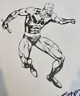2007 Andy Smith Marvel Comics Daredevil Signed Original Sketch Art 11x14