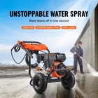 Uimoso 3500 Psi Gas Powered Pressure Washer 2 6 Gpm With 5 Nozzles For Vehicles