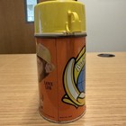 Vintage Lance Link Bottle Thermos W  Yellow Cup Lid Agency To Prevent Evil