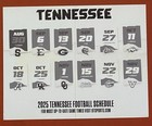 2025 Tennessee Volunteers Schedule      Cool College Football Sked        New       