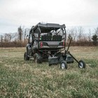 Atv Transformer Tow Frame With Grader Blade Attachment 4 