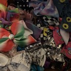 Jojo Siwa Large Hair Bows - Lot Of 10  random  Holidays School Cheer Patterns  