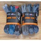 Omni-wool Merino Wool Tech Mid-weight Hikers 6 Pairs Medium Made In Usa