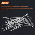 100 Pieces 304 Stainless Steel Cotter Pin Assortment Kit