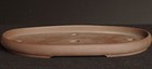 Bonsai Pot Japan Midoriya Banko-ware Unglazed Oval Width 40 Cm  15 7 Inches 