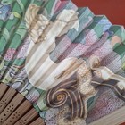 Folding Sensu Fan Beautiful Item Bank Clew Fugen
