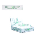 High Hemp Organic King Size Rolling Papers Full Box 25 Books
