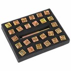 1 2  26pcs Leather Stamp Alphabet Letter Metal Punch Set Stamp Craft Tool Kit Us