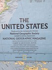 National Geographic Map July 1976 The United States Portrait U s a 