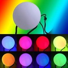 2x Battery Led Poi Balls Multi-colored Light Up Balls For Dance party  Festival