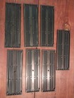 Aurora 9  Straight Track Slot Car Model Motoring T-jet Lot Of 7