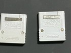 Official Nintendo Gamecube Memory Card  Dol-008 Genuine Grey Oem Lot Of 2