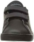 Toddler Adidas Vs Advantage Clean Cmf Aw4891 Black Hook   Loop New 100  Original