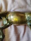 Vintage Heavy Signed Solid Brass Horse 10 x8  Figurine Good Condition