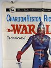 Warlord Movie Poster  verygood   One Sheet 1965 Charlton Heston 24942