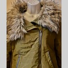 Roadsters Life  Co  Authentic Vintage Olive Green Parka Bomber Jacket Size Sm