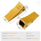 23 230 Series Bucket Teeth 23 230 Bucket Tooth   23p Flexpin For Excavator -10pk