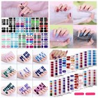 30 Sheets Wholesale Clearance Full Size Nail Wraps Stickers Lot Bundle Sale