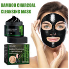 Bamboo Charcoal Facial Blackhead Remover Mask Deep Cleansing Shrink Pore Nose Bl