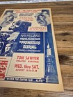 Vintage 1960s Original Horror Movie Flyer  the Premature Burial  Edgar Allan Poe