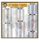 Pittsburgh Penguins Hockey Schedule 2026-27 Season Large Magnet  8x8 Inches 